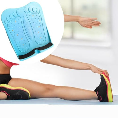 Vaveren Slant Board Calf Stretcher Incline Board Ankle Stretcher with Massage Multi Ffunctional Lightweight Aid Leg Exercise Machines, Blue - color: Blue