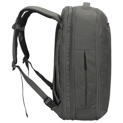 Hynes Eagle TSA Friendly Travel Backpack for Men Women Carry on Backpack 40L Flight Approved Laptop Backpack for 17 inches Compressible Weekender Bag Overnight Backpack Dark Grey - color: Dark Grey