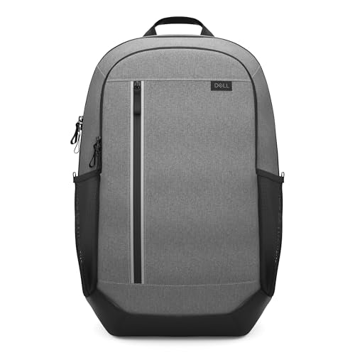 Dell Pro 14-16 Plus EcoLoop Urban Backpack - CP5625G - 27 liters, 16" Laptop Maximum, 2 x Side Pockets, 300D rPET Polyester Woven Fabric, Water Resistant, 52% Recycled Content - color: Gray 14-16"
