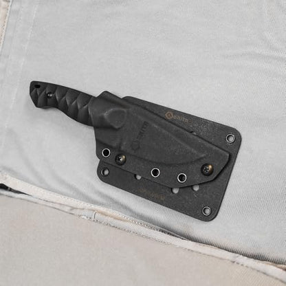 GRITR Kydex Hook & Loop Multi-Size Panel Package for Holsters, EDC Organizers for Military Gear & Tactical Equipment, Rigid Hook and Loop Panel Backpack Inserts
