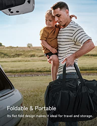 besrey Baby Backpack Carrier, Toddler Hiking Backpack with Safety 3-Height Seat, Adjustable Straps&Waist Belt, Foldable Frame Lightweight Large Capacity Child Carrier for Hiking (Green) - color: Green
