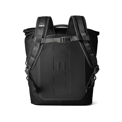 YETI Hopper M Series Backpack Soft Sided Coolers with MagShield Access - color: Black, size: M12