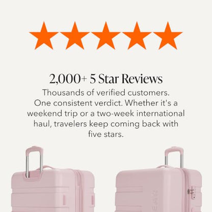SWISSGEAR Signature Hardside Expandable Checked Large Spinner Luggage, ABS Construction, TSA-Friendly Lock, Pink, 27-Inch - color: Pink, size: Checked-Large 27-Inch