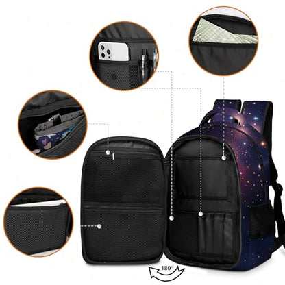 Boys Backpack with Lunch Box and Pencil Case, 3Pcs Gamer Backpack for Boys Teens, 17 Inch Large Capacity - color: GAME-MTWJ-9