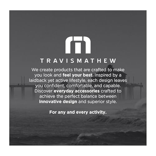 TravisMathew Approach Backpack with Laptop Sleeve, Water-Resistant Everyday Bag for Work, Travel & Hiking, Shadow Grey - color: Shadow Grey