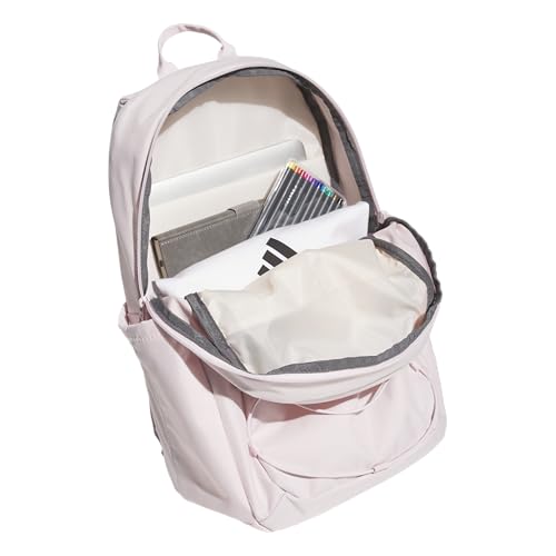 adidas Amplifier Backpack for Laptop, School and Gym, 28L, Distilled Pink/Dual Lilac Purple/Bungie, OSFA - color: Distilled Pink/Dual Lilac Purple/Bungie
