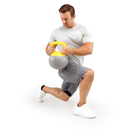 PROIRON Soft Kettlebell 8lb, 16lb, 24lb, 32lb Kettlebells with Iron Sand, Non-Slip Handle, Kettle Weights for Fitness, Exercise, Workout, Home Gym, Strength Training, Bodybuilding Weightlifting - style: 24 lbs