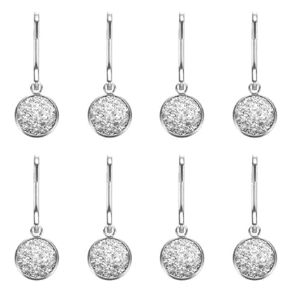 uxcell Zipper Pulls Charm, Zipper Pull Replacement Repair Zip Head Handle for Luggage Clothing - color: Silver