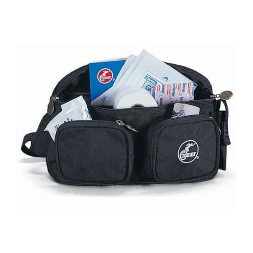 Cramer Fanny Pack for Athletic Trainers, Complete Athletic Training Kit Waist Bag for Quick Use on the Field, Lightweight Option Carries AT Essential Supplies, Including Tape and Scissors, Empty - style: Regular