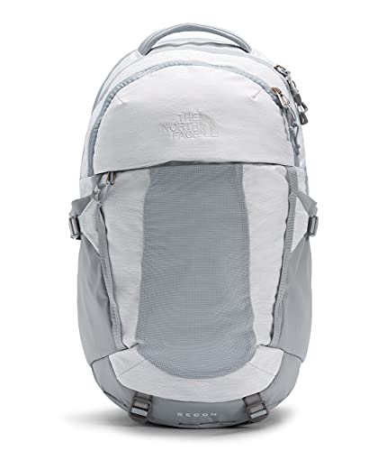 The North Face Women's Recon Everyday Laptop Backpack, TNF White Metallic Mélange/Mid Grey, One Size - color: Tnf White Metallic Mélange/Mid Grey