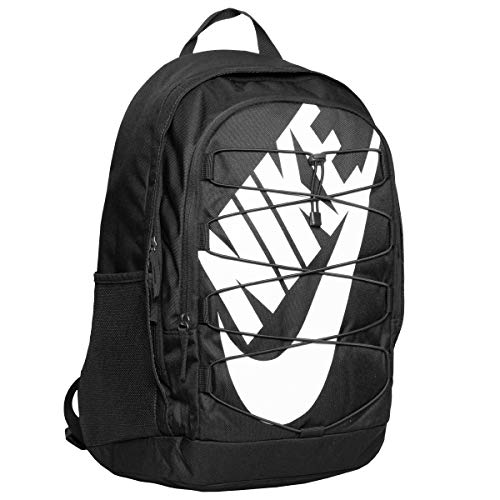 Nike Hayward 2.0 Backpack, for Women and Men with Polyester Shell & Adjustable Straps, Black/Black/White - color: Black/Black/White