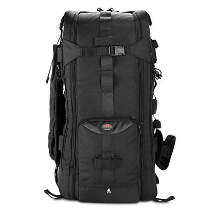41L Large Professional DSLR Camera Backpack & Laptop Travel Camera Bag With Rain Cover for Digital Cameras, Tablet, Lens Kit for Full Frame Mirrorless Digital Camera - size: 41L