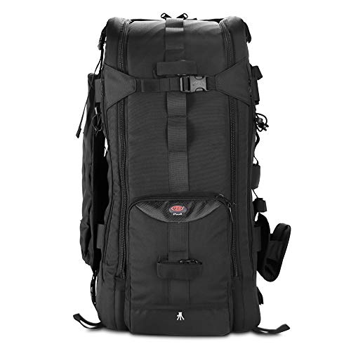41L Large Professional DSLR Camera Backpack & Laptop Travel Camera Bag With Rain Cover for Digital Cameras, Tablet, Lens Kit for Full Frame Mirrorless Digital Camera - size: 41L