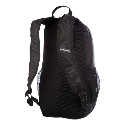 Eddie Bauer Stowaway Packable Backpack | Travel | Outdoor | Lightweight | Foldable | Durable | Ripstop Polyester | 20L - Onyx Black - color: Onyx, size: 20L