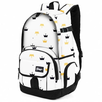 rickyh style School Backpack Travel Bag for Men & Women Lightweight College Back Pack with Laptop Compartmen - color: 04hbg
