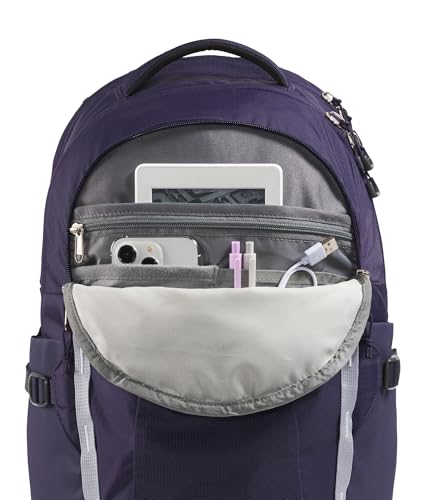 The North Face Women's Recon Everyday Laptop Backpack - Commuter Travel Bag, 18" Laptop Sleeve, Water-Repellent, Eternal Purple/Blue Flax, One Size - color: Eternal Purple/Blue Flax