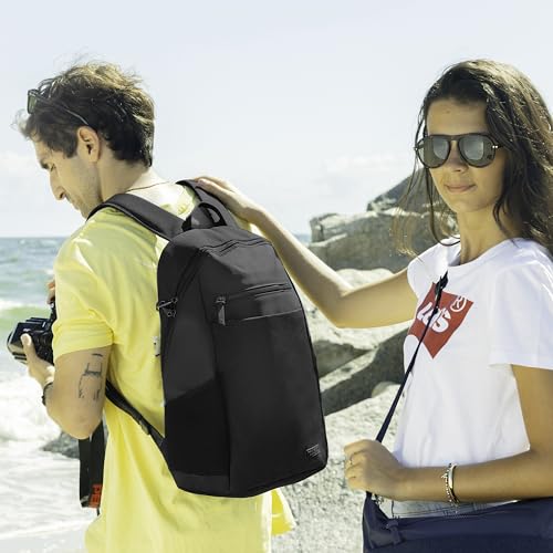 Travelon Anti-Theft Metro Backpack with RFID blocking pouch - color: Black