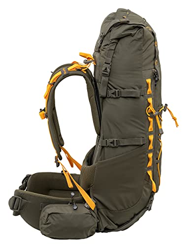 ALPS Mountaineering Nomad RT 50, Roll-Top Internal Frame Hiking Pack - color: Clay/Apricot