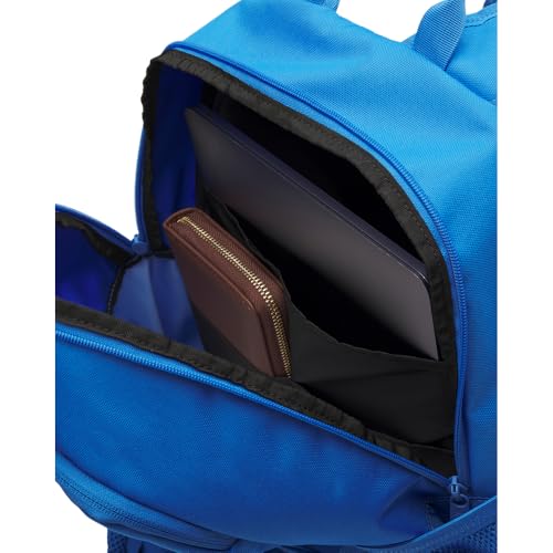 Under Armour Unisex Hustle Sport 6.0 Backpack, (402) Blue Atlantis/Black/Metallic Silver, One Size Fits Most - color: (402) Blue Atlantis / Black / Metallic Silver, size: One Size Fits Most