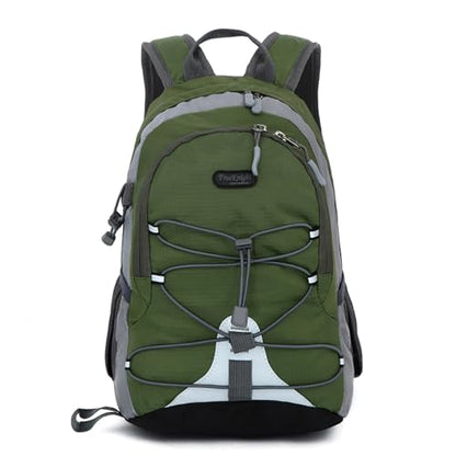 Bseash 10L Small Hiking Backpack for Kids Ages 3-6 Girls Boys Under 4 feet - color: Army Green