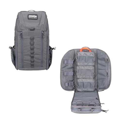 EXCELLENT ELITE SPANKER Medical Backpack Tactical Knapsack Outdoor Rucksack Camping Survival First Aid Backpack（Grey） - color: Grey