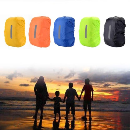 Portable Backpack Rain Cover with Reflective Strip Climbing Rucksack Cover