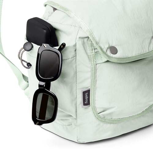 Bellroy Cinch Minipack (lightweight 9 liter backpack with external organization and adjustable shoulder straps) - Seafoam - color: Seafoam