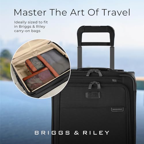 Briggs & Riley Travel Essentials Carry-On Compression Packing Cube Set - color: Canyon, size: Carry-On