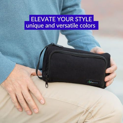 Sugar Medical Insulated Insulin Pen Case Organizer with Ice Pack - color: Black
