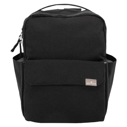 RED ROVR Mini Roo Lightweight Backpack | 6 pockets for everyday essentials (Black) - color: Black