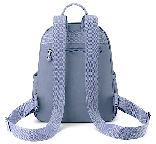 Backpack Purse for Women Mini Backpack Small Backpack Purse Casual Daypack for Women (blue purple) - color: Blue Purple