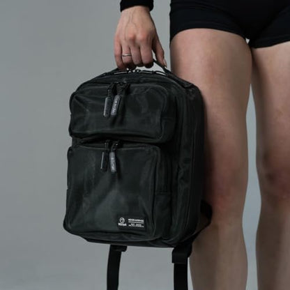 WOLFpak 9L Mini Tactical Backpack for Men & Women | Compact, Small Everyday Carry Bag for Gym & Travel | Durable, Water-Resistant Daypack with Molle System and Patch Panel (Mesh) - color: Mesh