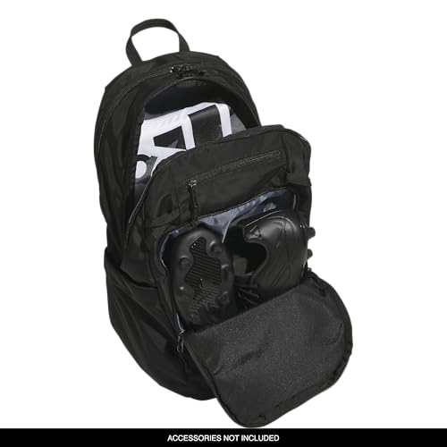 adidas Defender 5 Backpack for Sports, Gym, School and Travel, 33L, Black/Black, OSFA - color: Black/Black