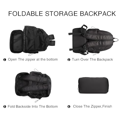 seyfocnia Large Gym Backpack for Men,Waterproof Travel Backpack With Shoe Compartment Lightweight Sports Gym Bag Casual Daypack-Black - size: 22 Inches