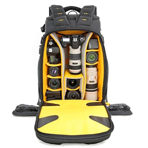 VANGUARD Alta Sky 53 Versatile DSLR Camera And Drone Backpack, 34L Capacity, Holds a 17" Laptop - size: AltaSky53