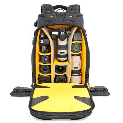 VANGUARD Alta Sky 53 Versatile DSLR Camera And Drone Backpack, 34L Capacity, Holds a 17" Laptop - size: AltaSky53