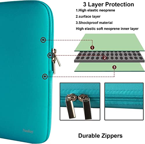 Laptop Case 14 Inch, Resistant Neoprene Laptop Sleeve/Notebook Computer Pocket Case/Tablet Briefcase Carrying Bag for 14 inch HP, Lenovo, Asus Notebook, Ultrabook, Blue - color: Blue, size: 14 inch