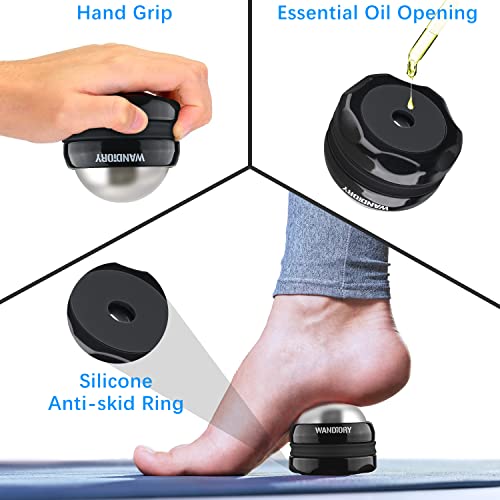 Ice Roller Ball, Cryosphere Cold Massage Roller Ball, Hot/Cold Therapy, Myofascial Release, Muscle Recovery, Trigger Point & Deep Tissue Muscle Relief, for Neck, Back, Shoulders, Arms, Legs, Foot etc - style: 1 - Pack - Ice Ball