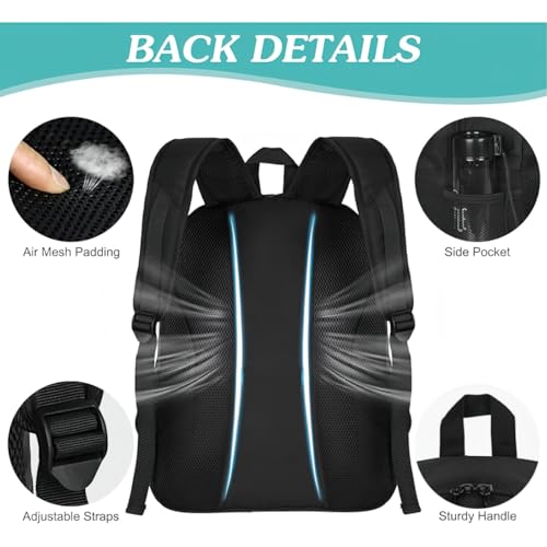 Soccer Backpack with Separate Ball Compartment, Large Capacity Sports Training Bag with Shoes Compartment, Air Vent - color: Black