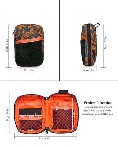 VIPERADE VE26 EDC Pouch - Small EDC Organizer for Multitools - color: Spicy Pattern