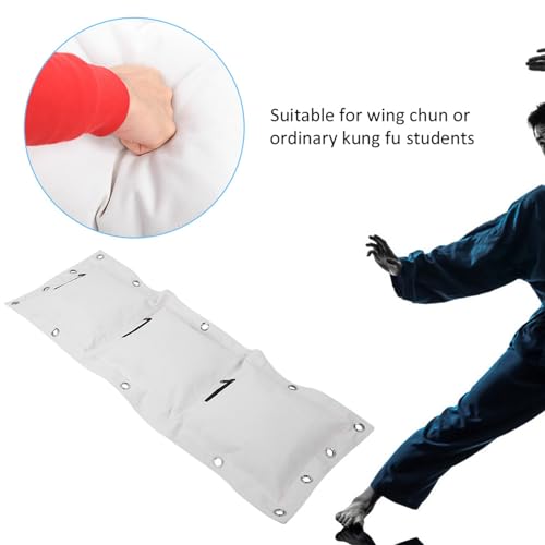 Sandbag, Wing Chun Wall Canvas Punch Empty Sandbag Target with Zipper for Boxing Muay Thai - size: 3 Bottles Per Shelf