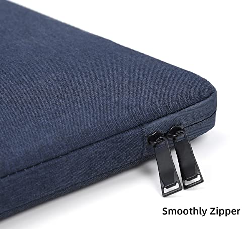 17 17.3 inch Laptop Sleeve Case for HP 17.3 inch Laptop/HP Envy 17 / Pavilion 17, Dell Inspiron 17, Lenovo Ideapad 17.3, ASUS Vivobook 17, 17-in Water-Resistant Computer Notebook Bag - color: Navy Blue