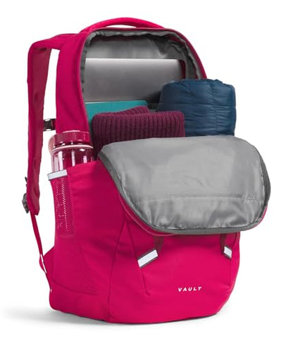 The North Face Women's Vault Everyday Laptop Backpack - Commuter Travel Bag, Water-Repellent, Spacious Main Compartment, Lali Guran/Rhododendron, One Size - color: Lali Guran/Rhododendron