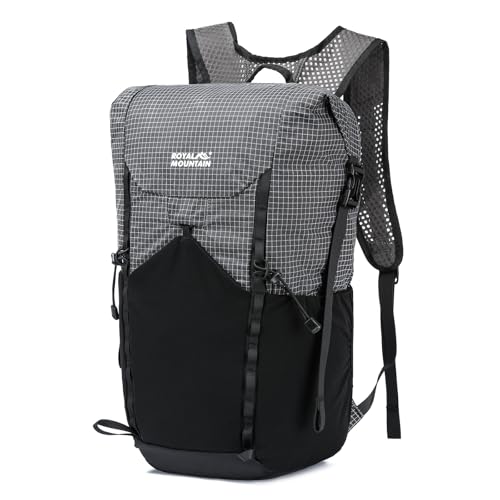 20l Hiking Backpack For Women&Men, Water Resistant Daypack Backpacks, Foldable & Packable Hiking Backpack, Lightweight Small Daypack For Travel Camping (Grey) - color: Grey