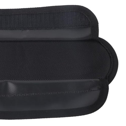 ‌2 Pack Shoulder Pads for Guitar & Backpack, Thickened Anti-Slip Shoulder Strap Pad - Detachable Comfort Cushion for Guitarist Accessory (Black)
