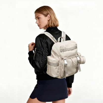 Diaper Bag Backpack with Changing Pad, Pacifier Case & Stroller Straps, Insulated Pockets Water Resistant Travel Essentials Baby Bag Multipurpose Travel Back, Big Storage in a Small Footprint - color: Khaki Gray
