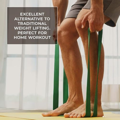 Aeromat Elite Power Band - Long Resistance Bands for Working Out, Pull Up Assistance Bands, Exercise Band, Gym Bands, Workout Bands Resistance for Men & Women - size: 15 - 25lbs
