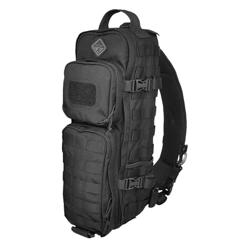 Evac Plan-B(TM) Sling Pack w/ MOLLE by Hazard 4(R) - Black - color: Black, size: Evac Plan-B