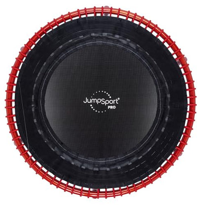JumpSport 44" PRO Fitness Trampoline, Model 550 Workout Exercise Rebounder, Red