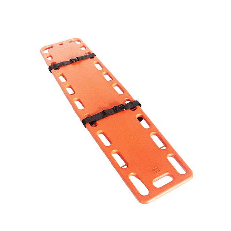Spine Board Stretcher for Patient Rescue – Lightweight Backboard with Secure Fastenings, Compact Storage, High-Load Capacity, and Durable Build for Emergency Use